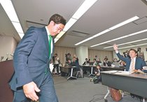 私の発言が「真実」　田畑氏会見、調査結果の証拠示さず