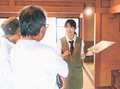 書道に親しんで　富山の金杉さんが初の個展