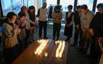 能登地震犠牲者、大阪で悼む