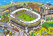 専用スタジアムは公設民営方式　県サッカー協会構想、３０年代前半の開業目指す