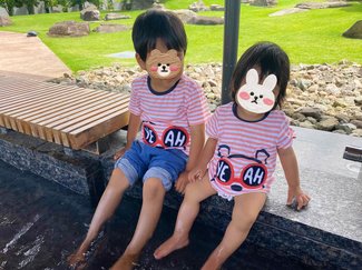 足湯併設の癒やしの空間「ピエ・パルク・カフェ」【親子でGO！オイシイおでかけ④】