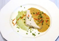 五箇山豆腐ぬかいわしのソース