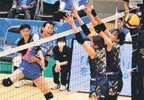 アクア会心 開幕2連勝、岡山に3―0 バレーSVリーグ