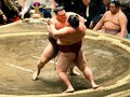 朝乃山万全、元大関対決制す　大相撲初場所３日目