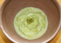 グリーンピースの生湯葉