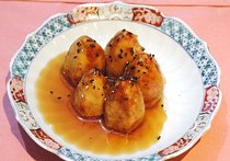 えび芋（里芋）の揚げだし