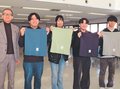 肌に優しい毛布開発　富山国際大生・トヨタカローラ富山、製品の余った糸活用
