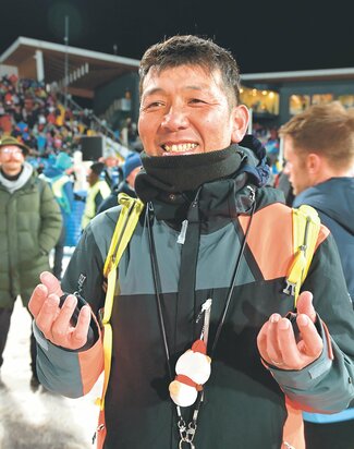 ＜チャオ　イタリアから本紙記者＞<br />教え子の勇姿に感動　廣瀬の恩師・小川さん現地観戦、「１００％力出し切って」