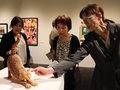 猫の愛らしさ表現　朝日町ふるさと美術館、洋画や日本画１６０点