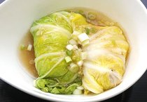 白菜のロール蒸し