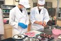 校内の桜使い桜餅　富山・中央農業高生、和菓子作り学ぶ