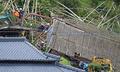 大雨で倒壊、死亡は住人と確認