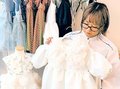 結婚式ドレス、わが子へ　上市のハンドメード作家、村上さんが新ブランド