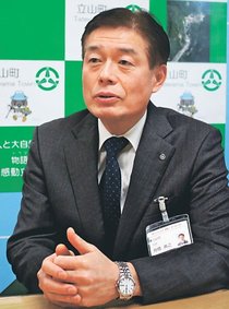 ＜展望２０２５　市町村長に聞く＞<br />舟橋貴之立山町長　五百石の再設計推進