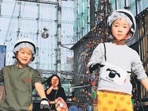 富山県内２０度超え、１０月並み陽気