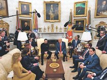 怒鳴り合い物別れ、米国・ウクライナ首脳会談　トランプ氏が怒りで紅潮、ゼレンスキー氏反論