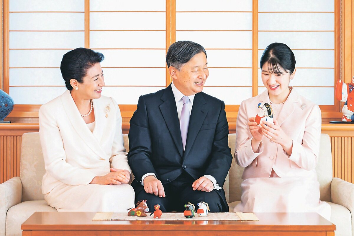 希望持って歩む年に」 新年迎えた天皇ご一家、災害・物価高で国民の