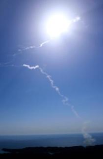 ロケット「カイロス」飛行中断