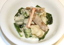 ゴボウのクリーム煮