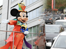 雨男ミッキー、富山でも一波乱　パレード直前に雨が…