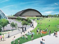 新たな県武道館着工　県総合運動公園、整備費８４億５０００万円