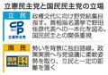 立民、政権交代へ結集図る