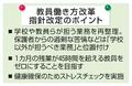 過剰な苦情は学校外で対応と指針