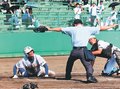 小杉、積極走塁が光る　３回に打線つながり５得点、夏の高校野球富山大会