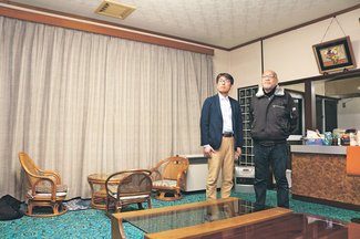 空き家を自主避難所に　液状化被害の高岡・吉久地区