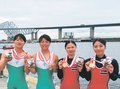 久保・田知本組（富山国際大）優勝　全日本ローイング女子軽量級ダブルスカル