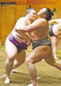 朝乃山「自分の相撲取る」　大相撲春場所、８日に初日