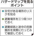 ＜始めよう備えるくらし＞１３<br />新生活に合わせて／避難所まで歩いてみよう