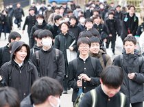 受験生ほっと　県立高一般入試、全日程終える