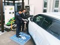 滑川市、ＥＶ急速充電器を市役所に設置　脱炭素目指す