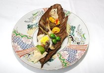 秋カマスの吹き寄せ焼き