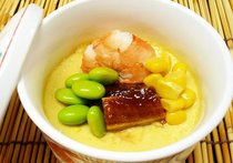 トウモロコシの茶わん蒸し