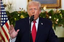 トランプ氏「経済や移民で成果」