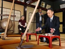 五穀豊穣願い伝統の「お鍬様」　富山市細入地域の本芳さん宅