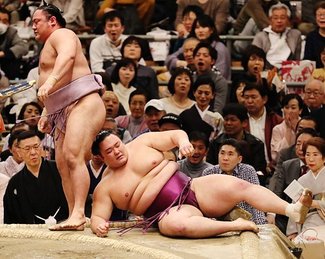 朝乃山５連敗、負け越し　大相撲春場所