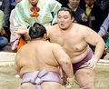 朝乃山は東関脇　大相撲初場所新番付