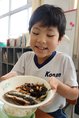 湖南小学校の給食で提供された氷見イワシのみりん干し