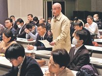 高校再編巡り保護者らの声聞く　県教委、新川地区で意見交換会
