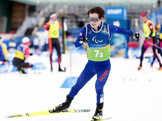 川除奮闘、日本７位　ミラノパラ・スキーリレー、岩本の混合は８位