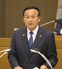 藤井市長、国の税制改正「代替財源の確保を」　富山市議会１２月定例会開会