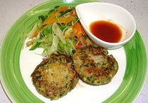 里芋ねっとりバーグ