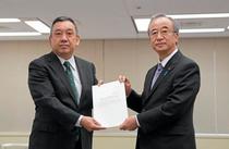 柏崎原発再稼働への同意を伝達