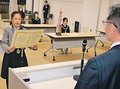 全国大会上位入賞の児童ら、富山市教育長へ報告
