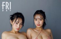 溝端葵＆高野真央、衝撃の“密着ダイナマイトボディ”