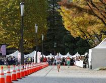 日比谷公園でオリエンテーリング