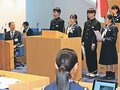 入善の中学生、笹島町長らと活発議論　防犯ブザー配布や商業施設誘致、町政に提言